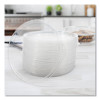 Presentabowls Clear Flat Lids, 7.2" Diameter x 0.4" h, Plastic, 252/Carton