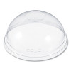 Plastic Dome Lid, Fits 5.5 Oz To 26 Oz Cold Cups, Clear, 1,000/Carton