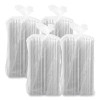 Clearseal Hinged-Lid Plastic Containers, 5.86 x 3.11, Clear, Plastic, 500/Carton