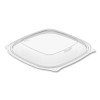 Presentabowls Pro Clear Square Bowl Lids, Large Vented Square, 8.5 x 8.5 x 1, Clear, Plastic, 63/Bag, 4 Bags/Carton