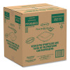 Presentabowls Pro Clear Square Bowl Lids, Large Vented Square, 8.5 x 8.5 x 1, Clear, Plastic, 63/Bag, 4 Bags/Carton