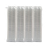 Tamperguard Snack Boxes, 4 Compartments, 6.3 x 6.3 x 2.6, Clear, Plastic, 300/Carton
