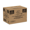 Tamperguard Snack Boxes, 4 Compartments, 6.3 x 6.3 x 1.8, Clear, Plastic, 300/Carton