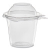 Safeseal Tamper-Resistant, Tamper Evident Bowls, Dome Lid, 12 Oz, 4.36 x 8.84 x 4.52, Clear, Plastic, 256/Carton