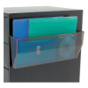 Magnetic Docupocket Wall File, Legal/Letter Size, 15" x 3" x 6.38", Smoke