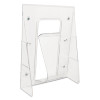 Stand-Tall Wall-Mount Literature Rack, Magazine, 9.13w X 3.25d X 11.88h, Clear