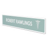 Superior Image Cubicle Nameplate Sign Holder, 8.5 x 2 Insert, Clear