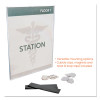 Superior Image Cubicle Sign Holder, 8.5 x 11 Insert, Clear