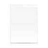 Classic Image Wall-Mount Sign Holder, Portrait, 8.5 x 11, Clear