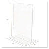 Classic Image Double-Sided Sign Holder, 5 X 7 Insert, Clear