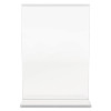Classic Image Double-Sided Sign Holder, 5 X 7 Insert, Clear