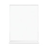 Classic Image Double-Sided Sign Holder, 8.5 x 11 Insert, Clear