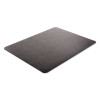 Economat Occasional Use Chair Mat For Flat Pile Carpeted Floors, Rectangular, 46" x 60", Black