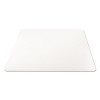 Clear All Day Use Chair Mat For Flat To Extra-High/Plush Pile Carpeted Floors, Rectangular, Straight Edges, 46" x 60", Clear