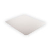 Duramat Moderate Use Chair Mat For Low Pile Carpeted Floors, Rectangular, Beveled Edges, 36" x 48", Clear, Ships Flat