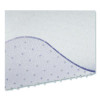 Oceanmat Carpet Chair Mat For Flat Pile Carpeted Floors, Rectangular, Straight Edges, 36" x 48", Clear