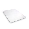 Economat Non-Studded All Day Use Chair Mat For Hard Floors, Rectangular, 46" x 60", Clear, Ships Rolled