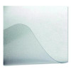 Oceanmat Hard Floor Chair Mat For Hard Floors, Rectangular With Lip, Straight Edges, 36" x 48", Clear