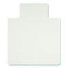 Oceanmat Hard Floor Chair Mat For Hard Floors, Rectangular With Lip, Straight Edges, 36" x 48", Clear