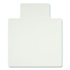 Oceanmat Hard Floor Chair Mat For Hard Floors, Rectangular With Lip, Straight Edges, 45" x 53", Clear