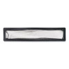 Register Nets, 4 x 12 x 0.1, Black