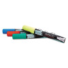 Wet Erase Markers, Medium Chisel Tip, Assorted Colors, 4/Pack