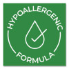 Basics Hypoallergenic Foaming Hand Wash Refill For 1700 Dispenser, With Vitamin E, Honeysuckle Scent, 1.7 L, 3/Carton