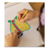 Crayons Made With Soy, Regular Size, 0.37" x 3.7", 8 Assorted Colors, 8/Box