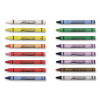 Crayons Made With Soy, Regular Size, 0.37" x 3.7", 16 Assorted Colors, 16/Box