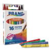 Crayons Made With Soy, Regular Size, 0.37" x 3.7", 16 Assorted Colors, 16/Box