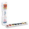 Professional Watercolors, 8 Assorted Colors, Oval Pan Palette Tray