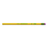 Pencils, H (#3), Black Lead, Yellow Barrel, Dozen