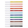 Fine Line Markers, Fine Bullet Tip, Assorted Colors, 144/Set