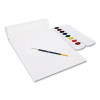 Watercolor Paper Pad, White/Multicolor Cover, Unruled, (30) White 9 x 12 Sheets