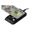 Flashtest Counterfeit Detector For Usd, 3 Detection Methods, 2.5" x 4.5" x 0.8", Black