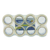 Hp260 Packaging Tape, 3" Core, 1.88" X 60 Yds, Clear, 8/Pack
