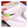 Peel-And-Stick Clear Laminate Roll, 5.91 Mil, 18" X 8 Yd, Matte Clear