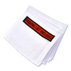 Packing List Envelopes, Top-Print Front: Packing List/Invoice Enclosed, 4.5 x 5.5, Clear/Orange, 500/Box