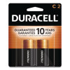 Coppertop Alkaline C Batteries, 2/Pack