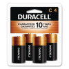 Coppertop Alkaline C Batteries, 4/Pack