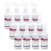J-512 Sanitizer 32 Oz Bottles, Clear, 12/Carton