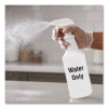 Water Only Spray Bottle, Clear, 32 Oz, 12/Carton