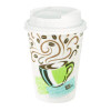 Smart Top Reclosable Lids For Hot Cups, Fits 10 Oz To 20 Oz Hot Cups, Plastic, White, 1,000/Carton