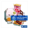 Mediumweight Polystyrene Cutlery, Individually Wrapped, Fork, Plastic, White, 1,000/Carton