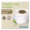 Labelwriter Continuous-Roll Receipt Paper, 2.25" X 300 Ft, White