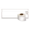 Labelwriter 1-Up File Folder Labels, 0.56" x 3.43", White, 130 Labels Roll, 2 Rolls/Pack