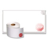 Visitor Management Time-Expiring Name Badges, Adhesive, 2.25" x 4", 250 Labels/Box