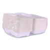 Vanguard Renewable And Compostable Sugarcane Clamshells, 3 Compartments, 9 x 6 x 3, White, 250/Carton