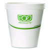 Greenstripe Hot Cups, 10 Oz, Paper, White, 50/Pack, 20 Packs/Carton