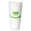 Greenstripe Hot Cups, 20 Oz, Paper, White, 50/Pack, 20 Packs/Carton
